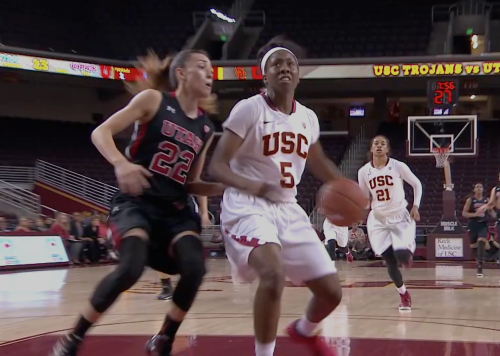 The Trojans held the Utes to just 54 points. (@Pac12Networks) The Trojans held the Utes to just 54 points. (@Pac12Networks)