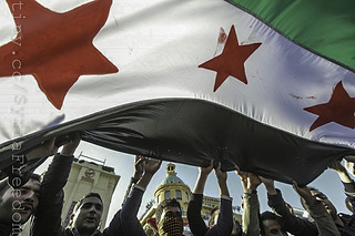Syrian Independence Flag (Freedom House/creative commons) Syrian Independence Flag (Freedom House/creative commons)