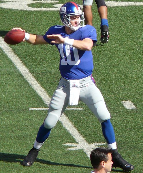 Eli Manning will be seeking revenge against the Cowboys. (Marianne O'Leary/Creative Commons)