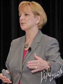 (Deb Delisle at the National Conference of Education/Photo courtesy of AASA) (Deb Delisle at the National Conference of Education/Photo courtesy of AASA)
