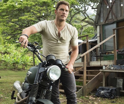 Chris Pratt in "Jurassic World" (Universal Pictures) Chris Pratt in "Jurassic World" (Universal Pictures)