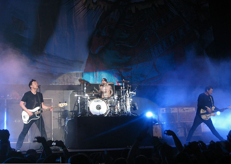Blink in concert (via WikiCommons) Blink in concert (via WikiCommons)