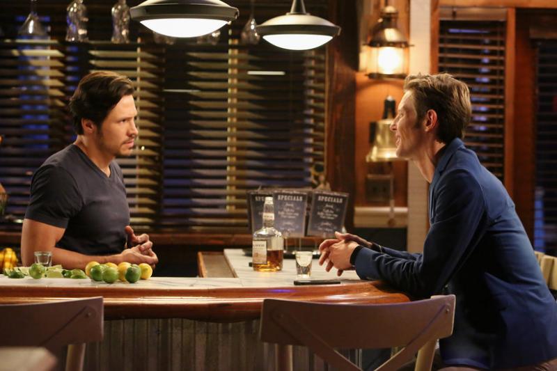 Nolan and Jack have a heart to heart (ABC) Nolan and Jack have a heart to heart (ABC)