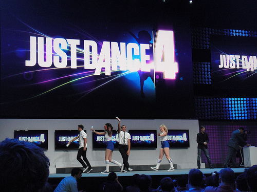 "Just Dance 4," the latest installment in the popular dance game series by Ubisoft, hits stores next week on October 9. (Pop Culture Geek) "Just Dance 4," the latest installment in the popular dance game series by Ubisoft, hits stores next week on October 9. (Pop Culture Geek)