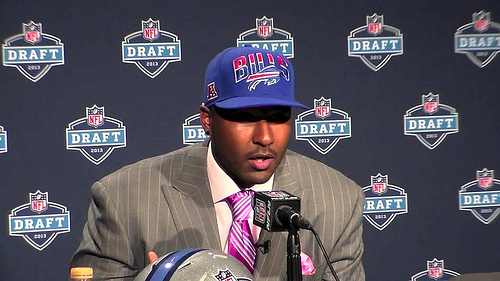 The Bills shocked the NFL by making Florida State's E.J. Manuel the first quarterback drafted (Zennie Abraham/Creative Commons) The Bills shocked the NFL by making Florida State's E.J. Manuel the first quarterback drafted (Zennie Abraham/Creative Commons)