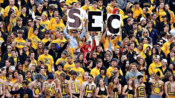 There are college football fans and then there are SEC football fans. (Jamie Squire/Getty Images) There are college football fans and then there are SEC football fans. (Jamie Squire/Getty Images)